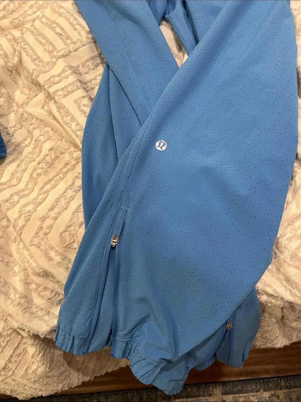 lululemon athletica Light Blue Track Jacket